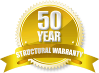 50 Year - Structural Warranty Logo